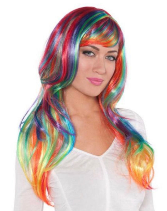 RAINBOW GLAMOROUS WIG