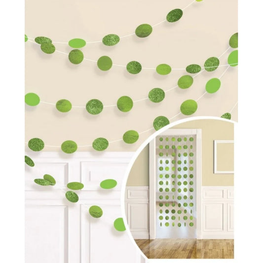 6 DOT GARLAND - GREEN