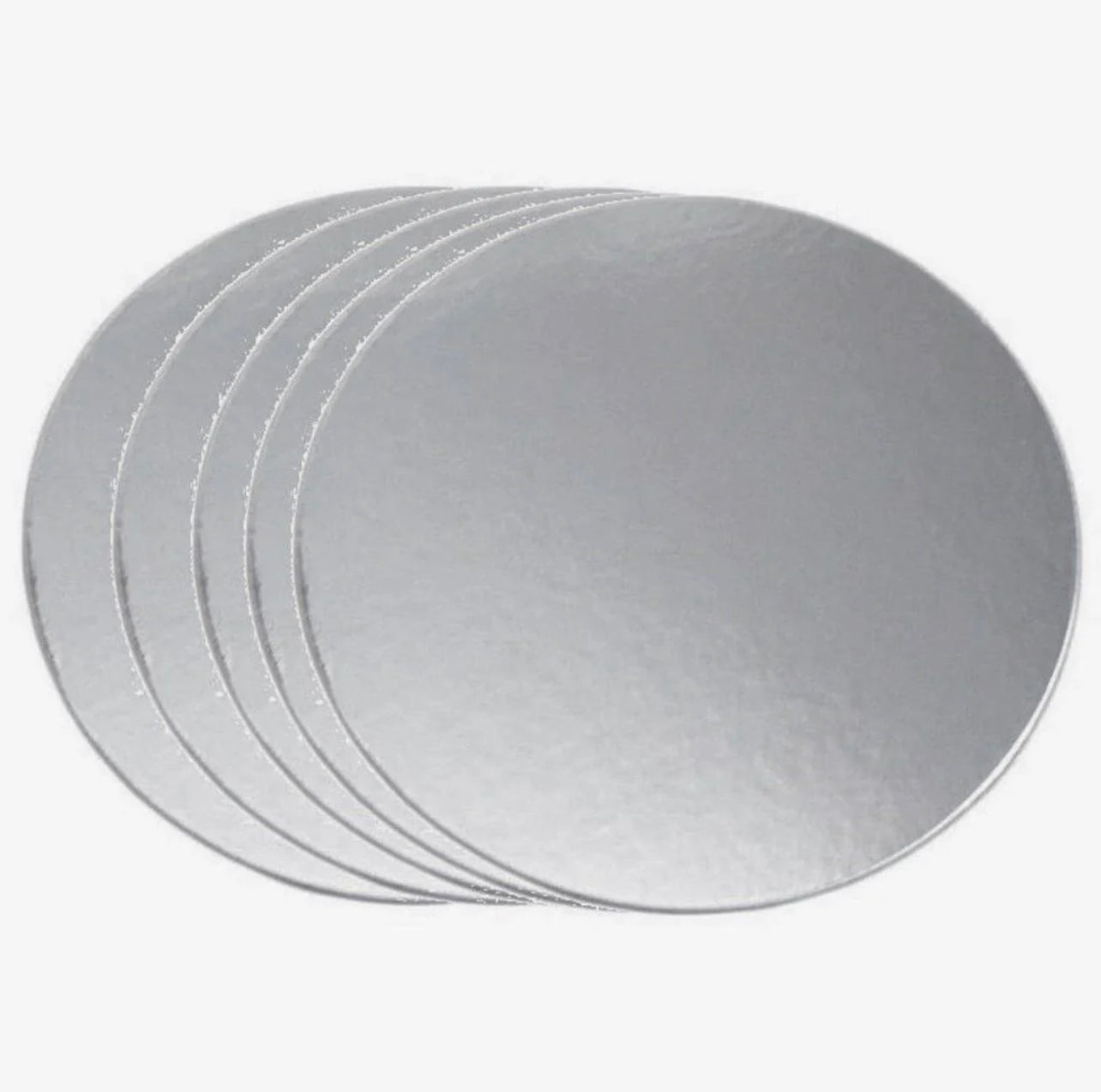 SILVER LOYAL CAKE CARDBOARD 12”