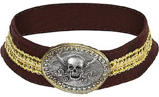 PIRATE SKULL CHOKER