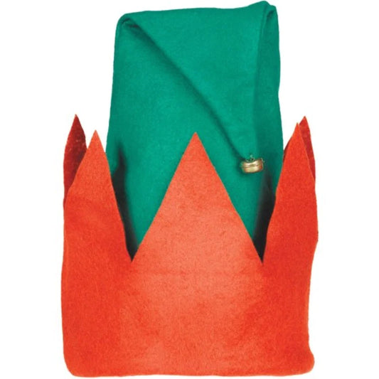 ADULT ELF HAT WITH BELL