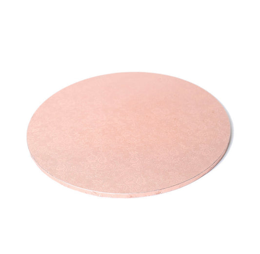 ROSE GOLD EMBOSSED CAKE BOARD 9”