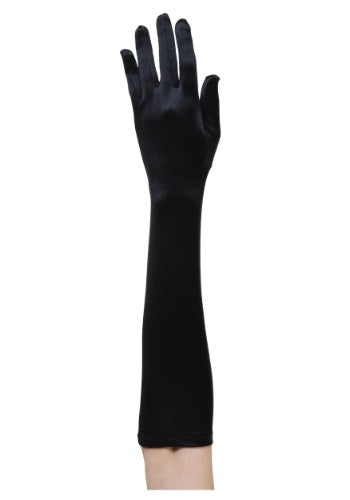 EXTRA LONG BLACK GLOVES