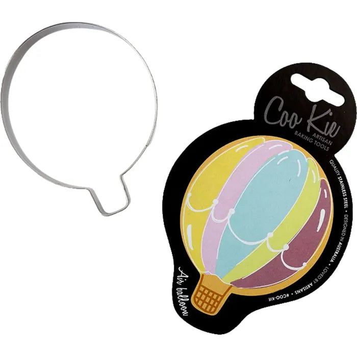 COO KIE HOT AIR BALLOON COOKIE CUTTER