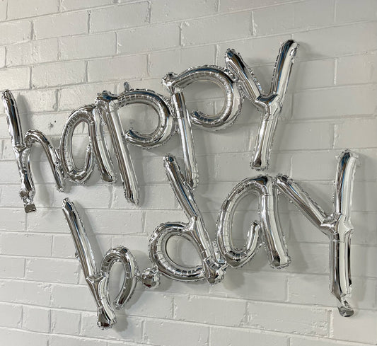 Happy Bday balloon hanging decoration