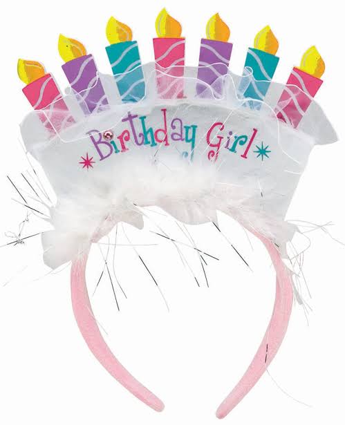 Birthday girl headband