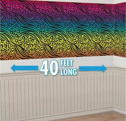 TOTALLY 80’s ROOM ROLL SCENE SETTER (1.2M x 12M)