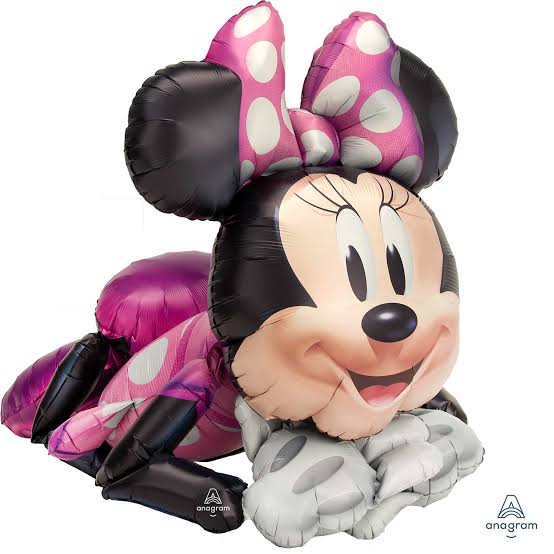 Minnie mouse laying down airwalker