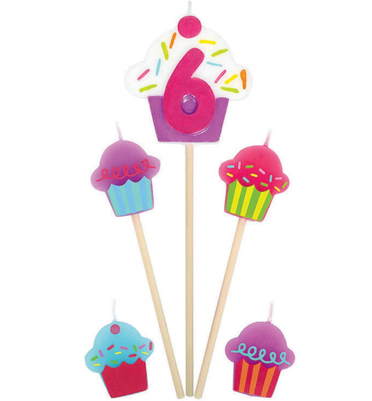 CUPCAKE 6 CANDLE