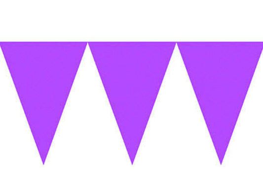 PURPLE PENNANT BANNER