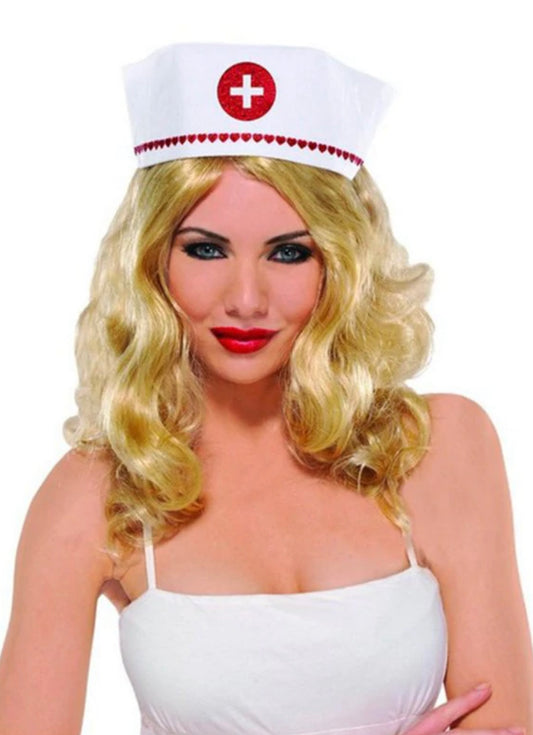 NURSE HAT COSTUME ACCESSORY