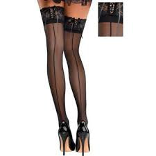 LACE CORSET THIGH HIGHS