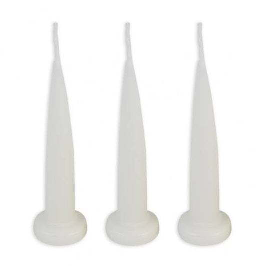 Bullet Candle - White (each)