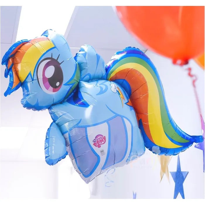 Rainbow dash my little pony supershape foil