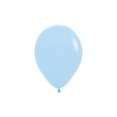 SEMPERTEX PASTEL MATTE BLUE 30CM BALLOONS (PACK OF 25)