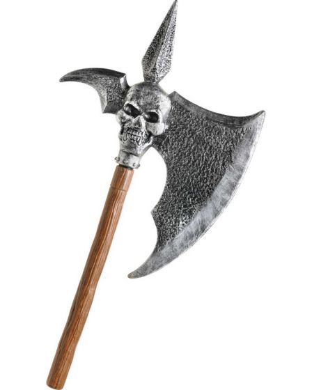 Spiked Skull Costume Axe