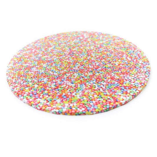 SPRINKLES FINISH CAKE BOARD 10”